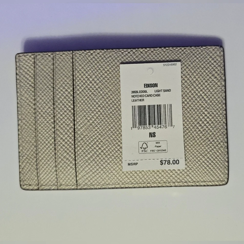 Michael Kors Cream Card Holder